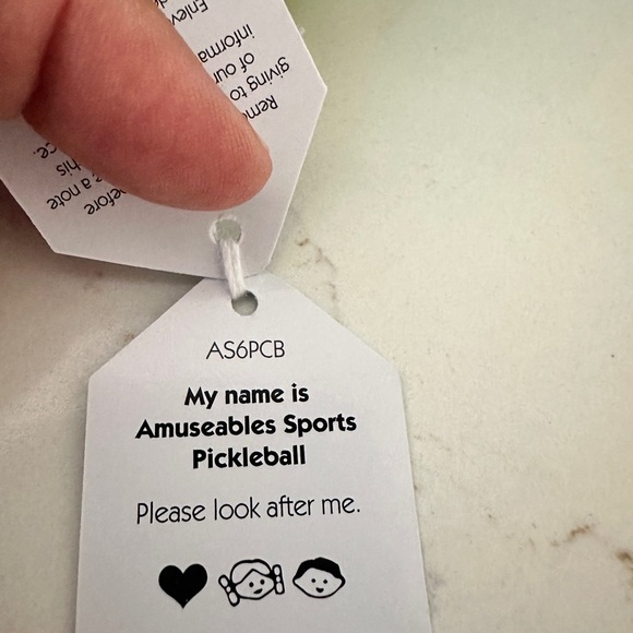 Pickleball -  Amuseables Sports – US Exclusive – NWT with Gift Bag - Picture 5 of 5